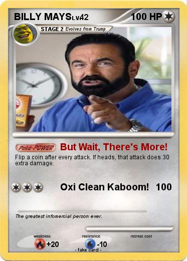 Pokemon BILLY MAYS