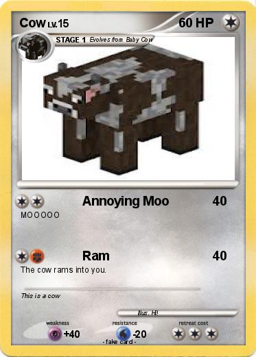 Pokemon Cow