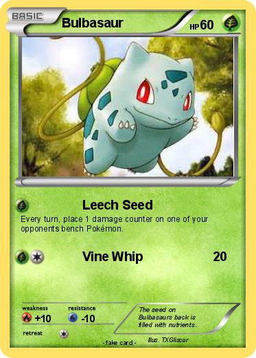 Pokemon Bulbasaur