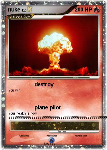 Pokemon nuke