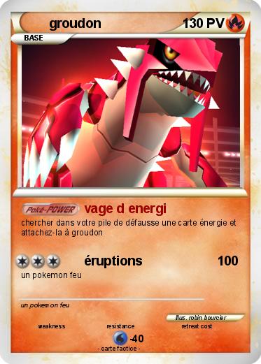 Pokemon groudon