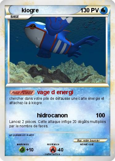 Pokemon kiogre