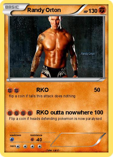 Pokemon Randy Orton