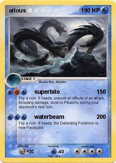 Pokemon arious