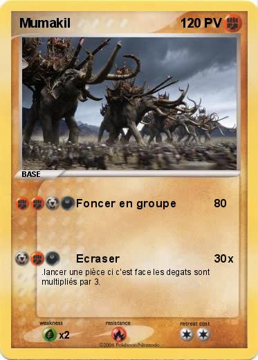 Pokemon Mumakil 