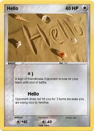 Pokemon Hello