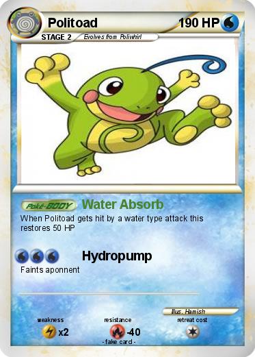 Pokemon Politoad