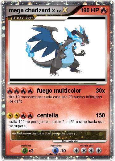 Pokemon mega charizard x