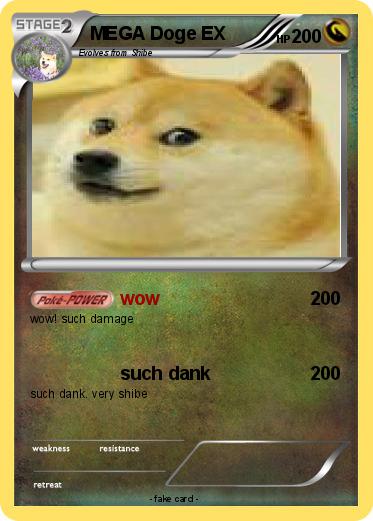 Pokemon MEGA Doge EX