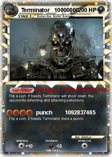 Pokemon Terminator   10000000