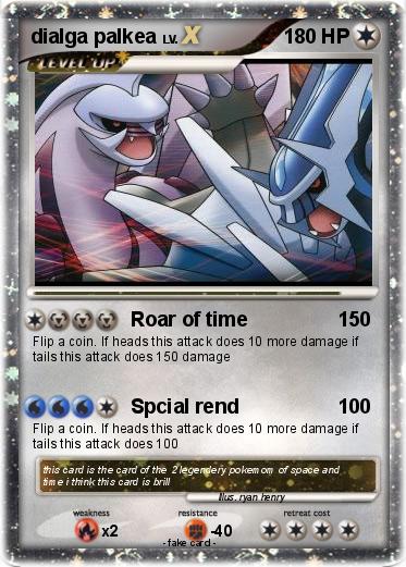 Pokemon dialga palkea