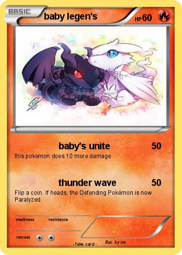 Pokemon baby legen's