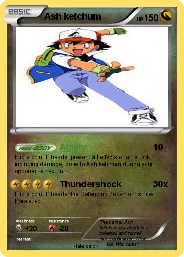 Pokemon Ash ketchum