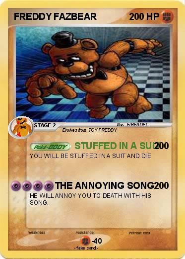 Pokemon FREDDY FAZBEAR