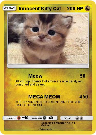 Pokemon Innocent Kitty Cat