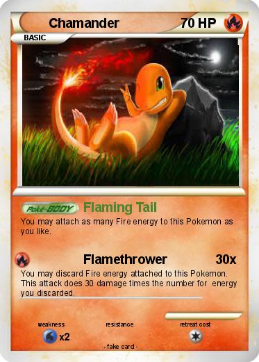 Pokemon Chamander