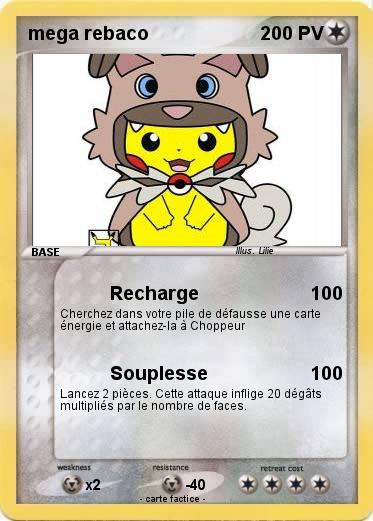 Pokemon mega rebaco