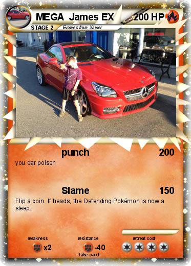 Pokemon MEGA  James EX