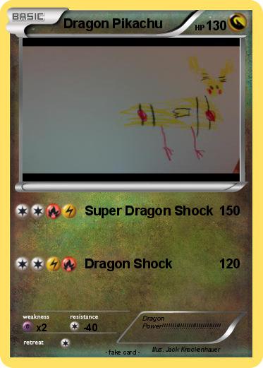 Pokemon Dragon Pikachu