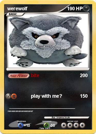 Pokemon werewolf