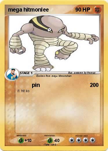 Pokemon mega hitmonlee
