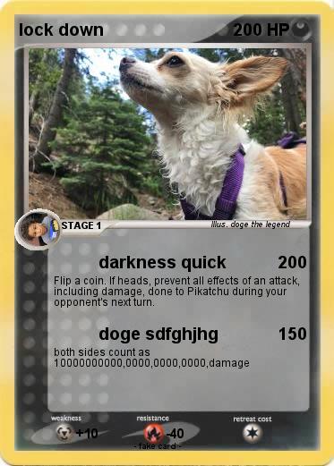 Pokemon lock down