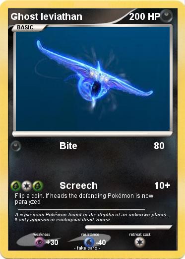 Pokemon Ghost leviathan