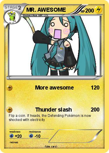 Pokemon MR. AWESOME