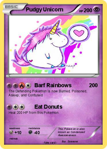 Pokemon Pudgy Unicorn
