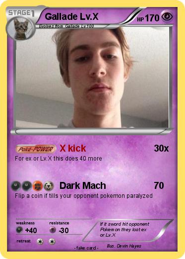 Pokemon Gallade Lv.X