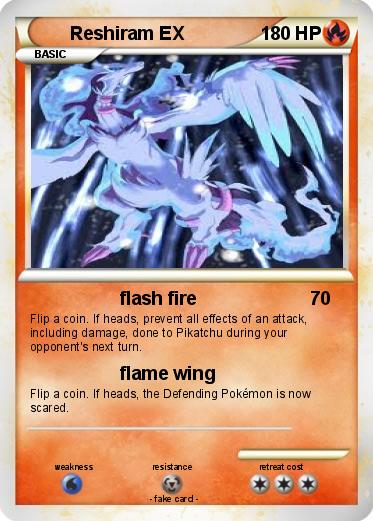 Pokemon Reshiram EX