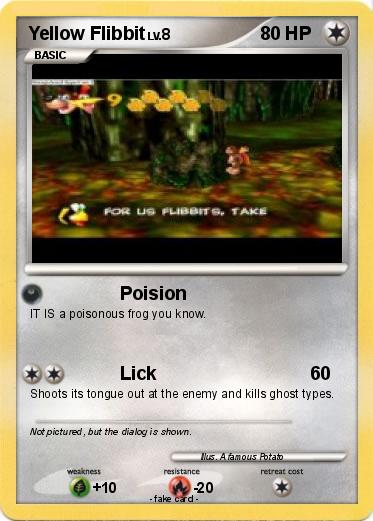 Pokemon Yellow Flibbit