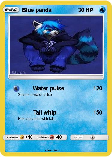 Pokemon Blue panda