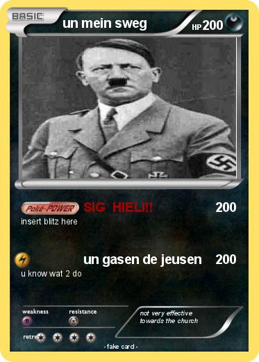 Pokemon un mein sweg