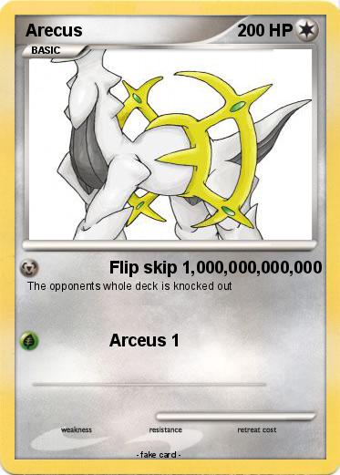 Pokemon Arecus
