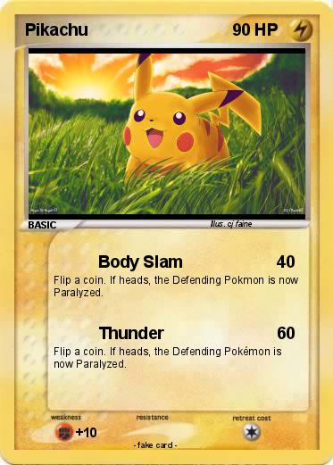 Pokemon Pikachu