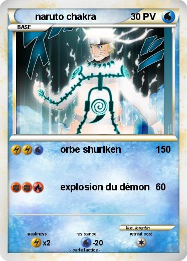Pokemon naruto chakra