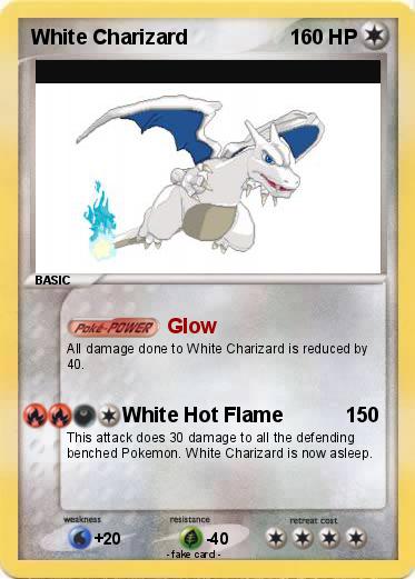 Pokemon White Charizard