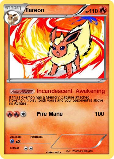 Pokemon flareon