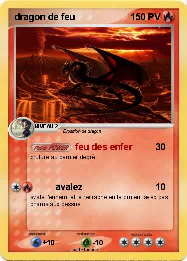 Pokemon dragon de feu