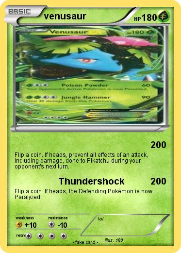 Pokemon venusaur
