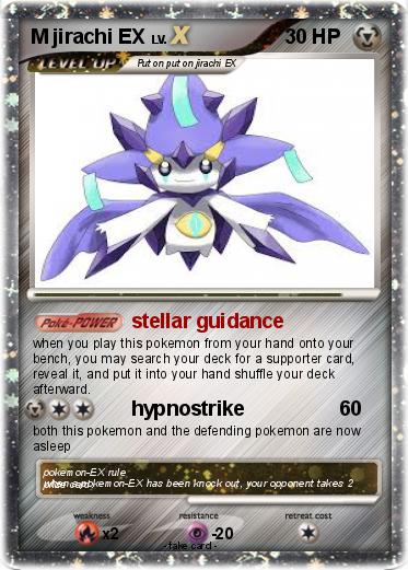 Pokemon M jirachi EX