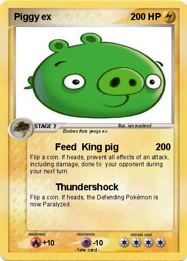 Pokemon Piggy ex