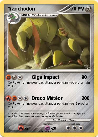 Pokemon Tranchodon