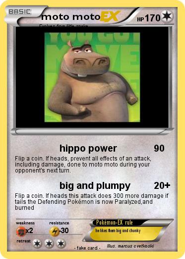 Pokemon moto moto