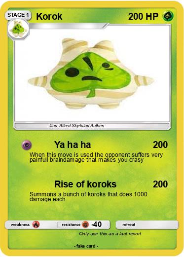Pokemon Korok