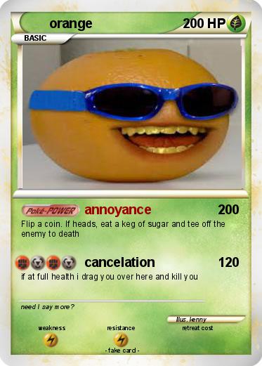 Pokemon orange