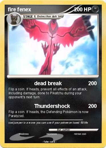 Pokemon fire fenex