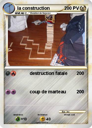 Pokemon la construction