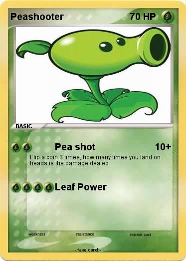 Pokemon Peashooter
